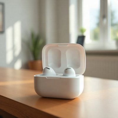 Fone Intra-Auricular TWS — Estojo com Carga Sem Fio
