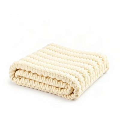 Manta Tricot 130×170 — Off White