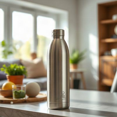 Garrafa Térmica Inox 1 L — Parede Dupla